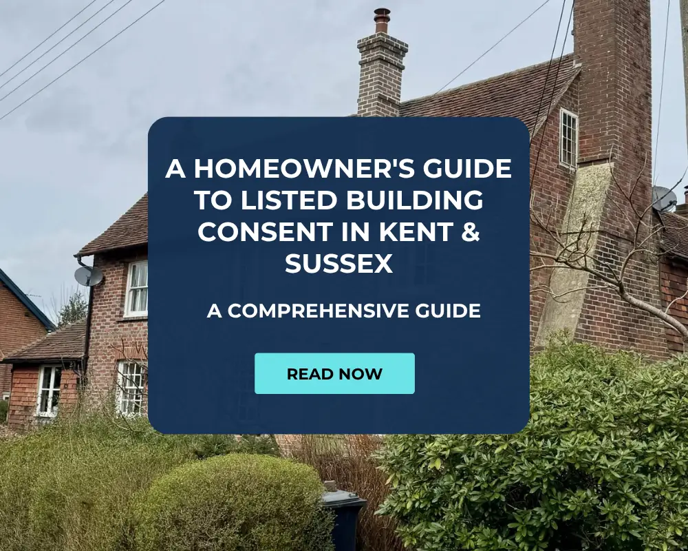 A listed building under developement in Sussex